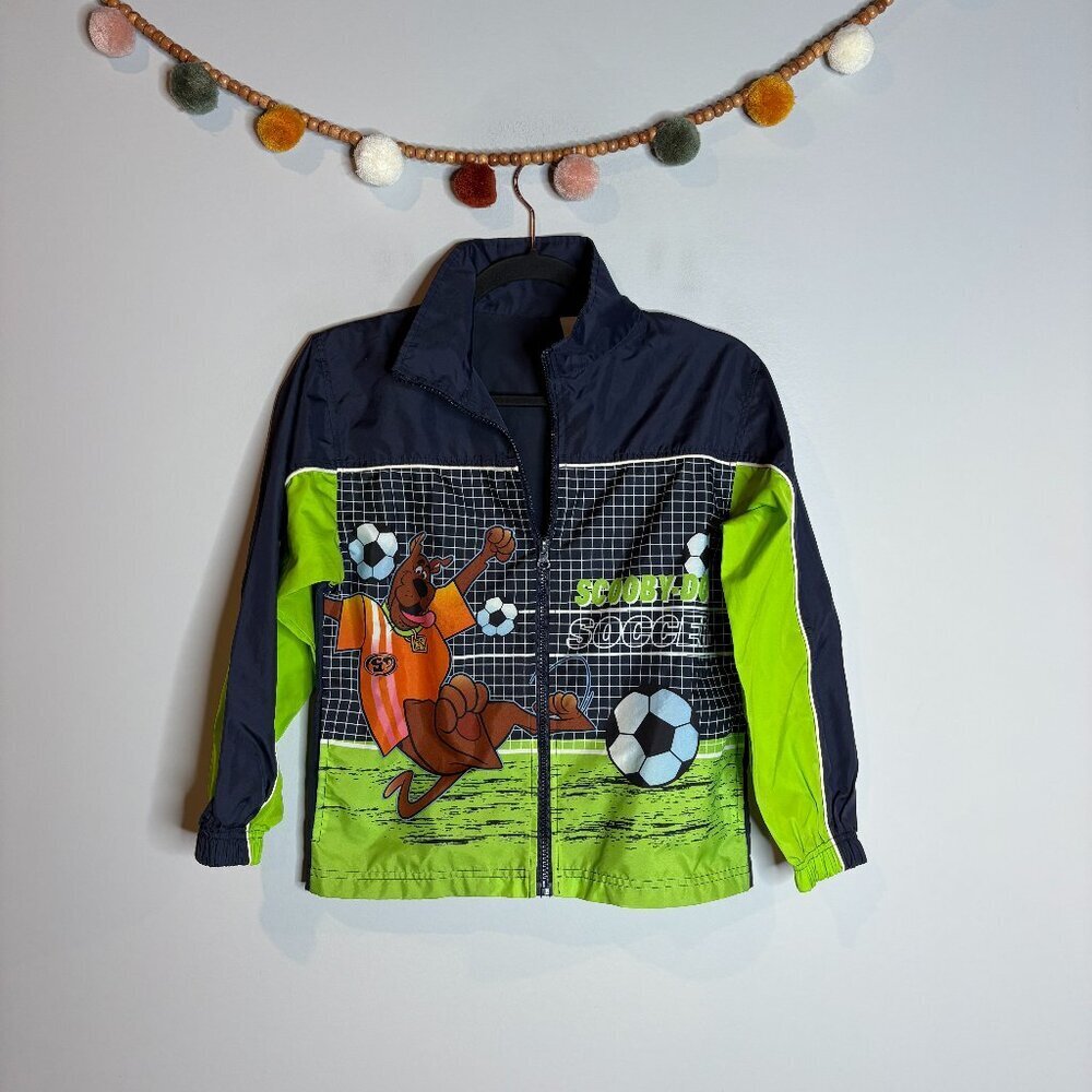 Y2K Scooby Doo soccer jacket